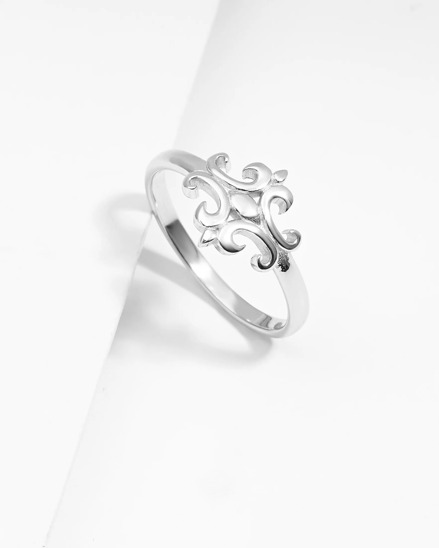 Sterling Silver Fleur De Lis Ring - Image 3